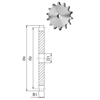 plate wheel 081b-1
