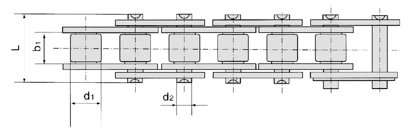 Stainless Steel Side Bow Roller Chains