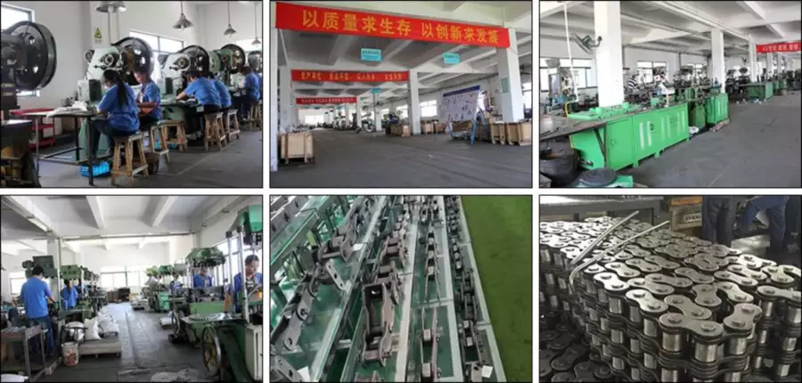 Stainless steel Roller Chains with straight side plates (A series)