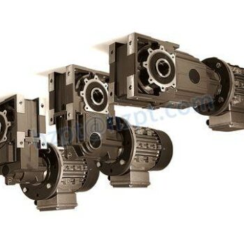 Helical bevel geared motor in mining industry