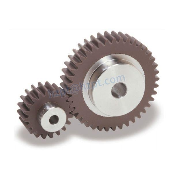 WPCoV2lt Plastic Spur Gears with Steel Core Plastic Spur Gears with Steel Core