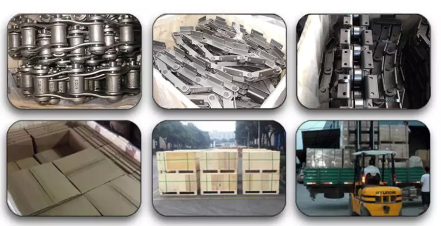 Stainless steel Roller Chains with straight side plates (A series)