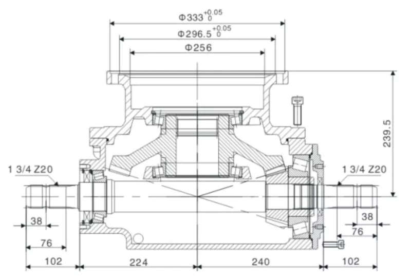 EP-40002 Lawn Mower Gearbox