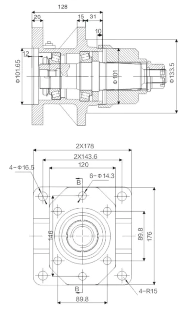 Hydraulic Drive Spindle