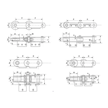 Conveyor Chain For Beer Filling and Packing Line
