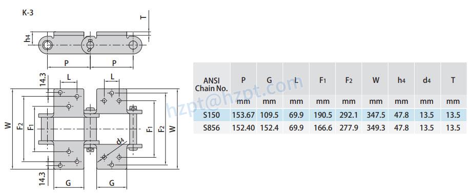 Engineering Steel Bushing Chain