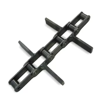 Conveyor Chain For Grain Machine With Attachment
