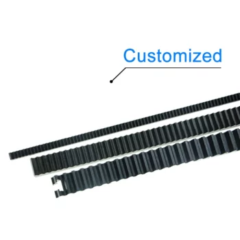 Nylon CNC Plastic Gear Rack Wear Resistant Rack Pinion