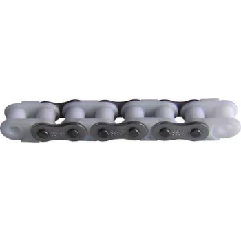 Roller Chains with Plastic Attachments