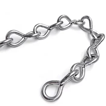 Electro Galvanized Weldless Chain Single Jack Chain