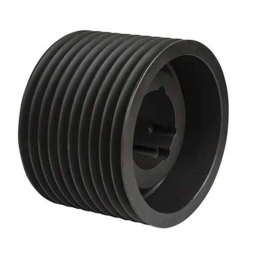 zOTb85he 8v series cast iron ten groove pulley sheaves with split taper bushings 8V Series Cast Iron Ten-Groove Pulley Sheaves with Split Taper Bushings