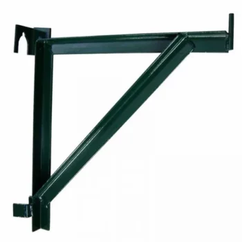 Powder Coated Angle Iron Side Bracket With Bell Hanger