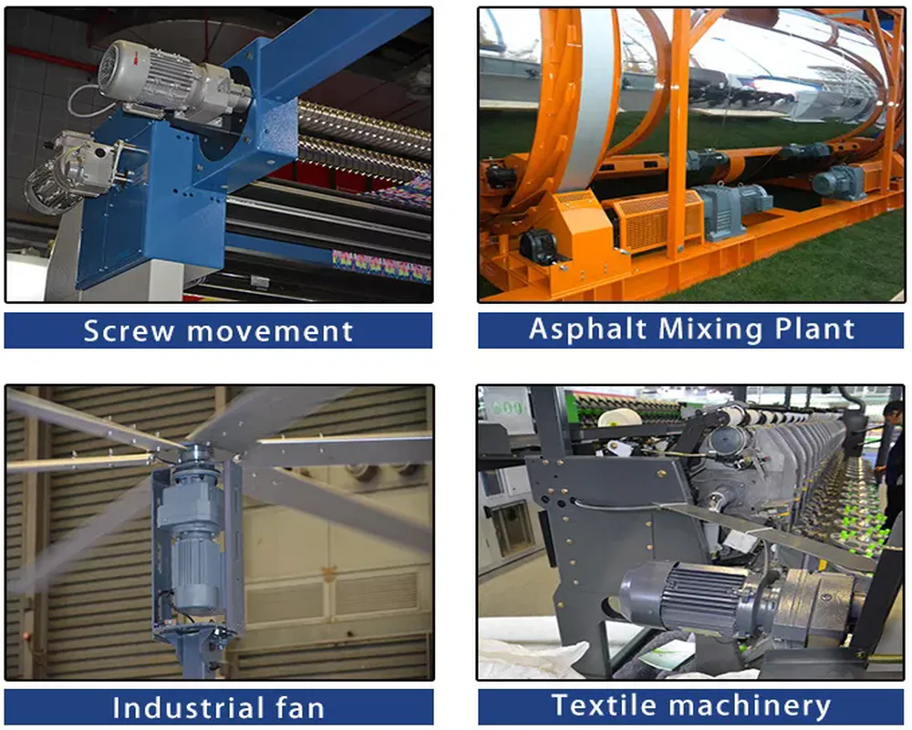 R Series Helical Gearbox Applications