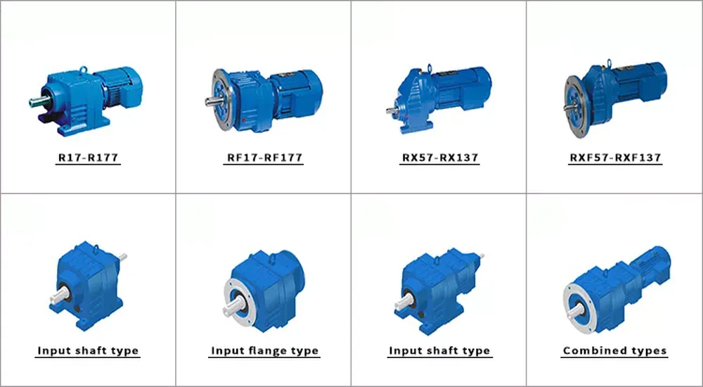 R Series Helical Gearbox More Models