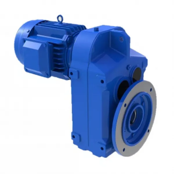 Flange-mounted Hollow Shaft Output FAF Series Helical Gearbox