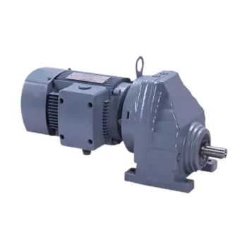RX Series Single Stage Helical Gearbox with Foot Mounted