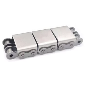 Stainless Steel U-type Cover Plate Flat top Conveyor Chain