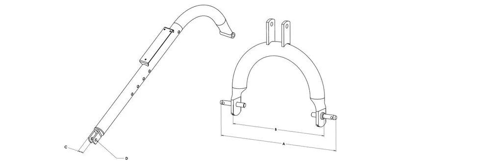 1000 Heavy Duty 3-Point Post Hole Diggers Parts