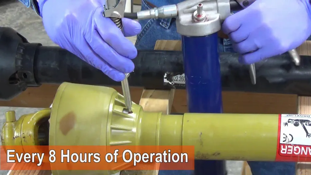 PTO Shaft Maintenance & Lubrication