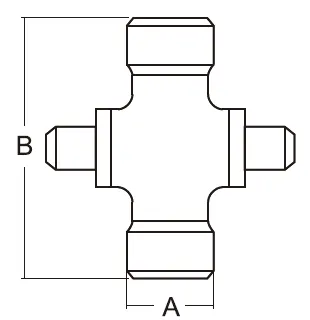 9 Series PTO Shaft Cross & Bearing Kit