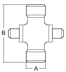 W2100 Series PTO Shaft Cross Kit