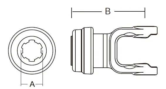 3 Series PTO Shaft Safety Slide Lock