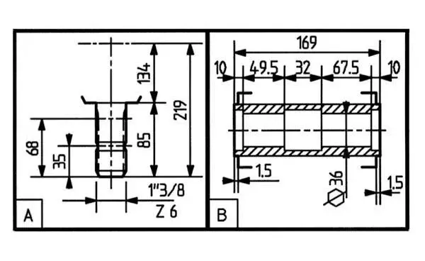 Manure Spreader Gearbox TB-19C Specifications