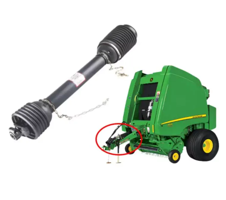 PTO Shaft for Round Baler Gearbox