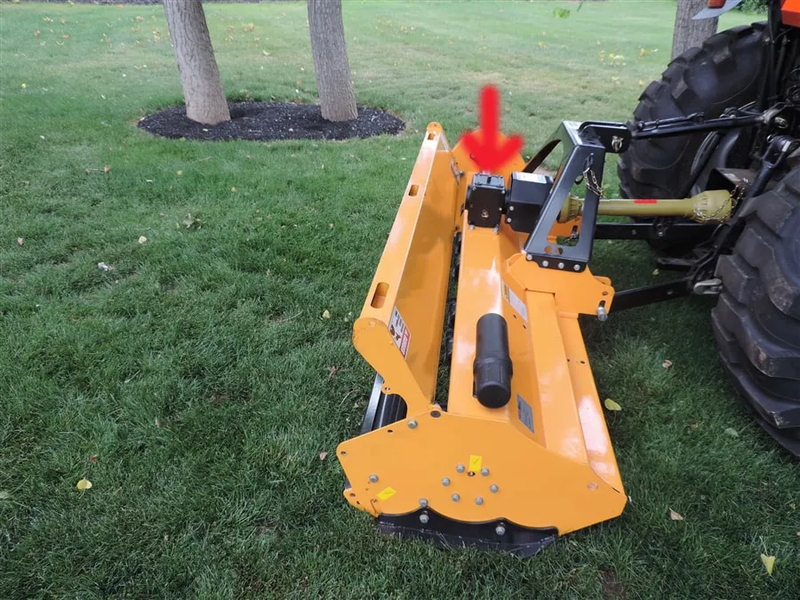 Installation of Flail Mower Gearboxes Precautions