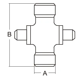 6 Series PTO Shaft Cross & Bearing Kit