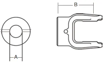 Replacement of Weasler 12 Series PTO Shaft Shear Pin Yoke