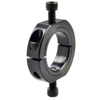 One Piece Mountable Shaft Collars with OD Flats and Holes