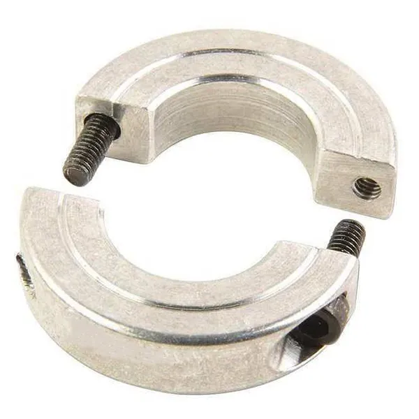 78N2e0F3 Two Piece Thin Line Shaft Collars Shaft Clamps Metric Series 2 Two Piece Thin Line Shaft Collars (Shaft Clamps) Metric Series