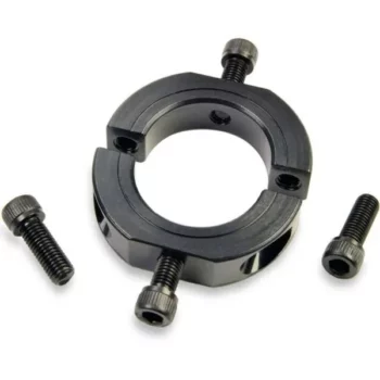 Two Piece Mountable Shaft Collars (Shaft Clamps) with OD Flats and Holes Inch Series