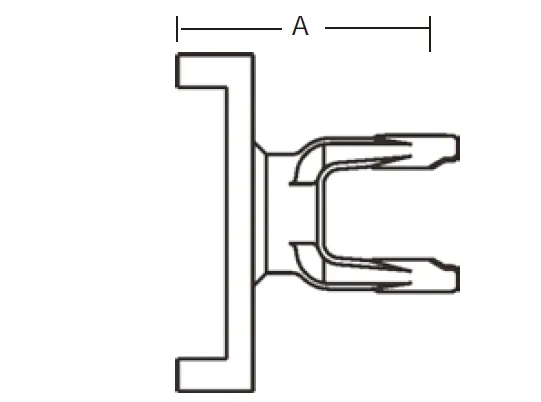 14 Series PTO Shaft Implement Torque Limiter Flange