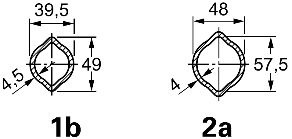 W400E Series PTO Shaft Profile Matings