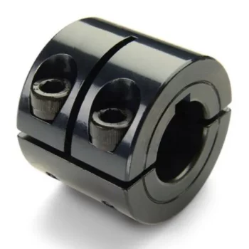 Two Piece Keyed Double Wide Shaft Collars (Shaft Clamps) Inch Series