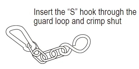 14 Series PTO Shaft Guard Chain Kit