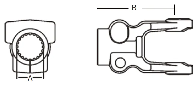 Replacement of Weasler 35 Series PTO Shaft Implement Clamp Yoke