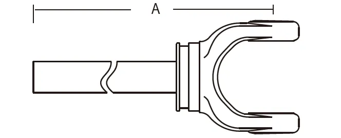 Replacement of Weasler 77 Series PTO Shaft Yoke & Shaft Assembly