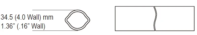 W2200 Series PTO Shaft Inner Tube