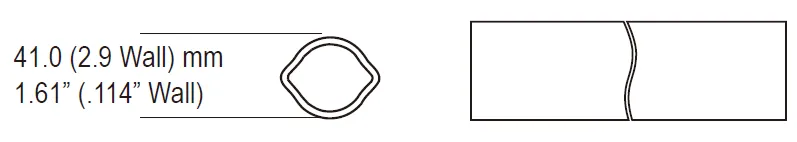 W2200 Series PTO Shaft Outer Tube