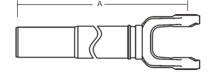 Replacement of Weasler 35 Series PTO Shaft Yoke, Tube & Sleeve Assembly