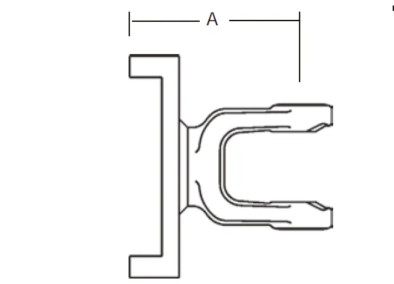 Replacement of Weasler 35 Series PTO Shaft Torque Limiter Flange