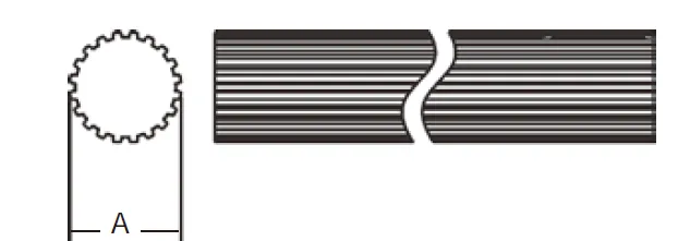 Replacement of Weasler 35 Series PTO Shaft Spline Shaft