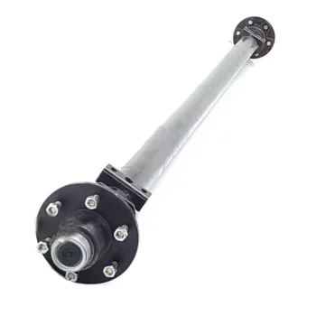 Idler Trailer Axle Shaft Spring Axles 6000lbs With 6 Lug Hub Drum