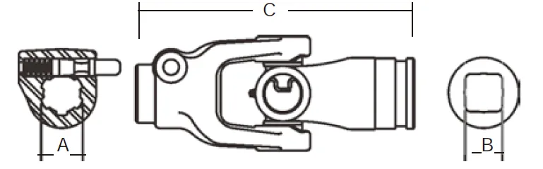 Replacement of Weasler 35 Series PTO Shaft Universal Joints