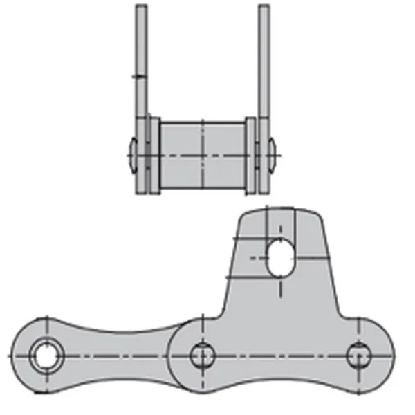 S55 Roller Chain with K1 Attachment-1