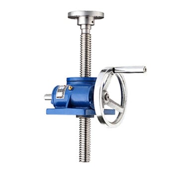 10 tons hand wheel worm gear screw jack
