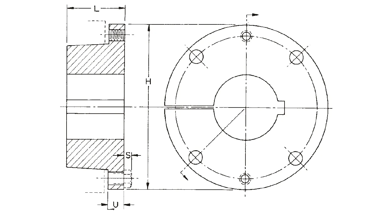 XT Bushings Size Chart